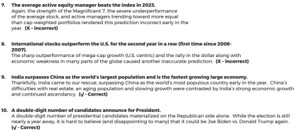 Bob Doll's 10 Predictions for 2023 (#7-10)