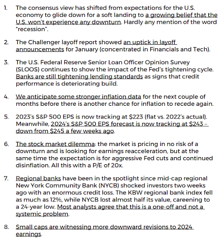 Bob Doll's Top Economic Factors 2/12/24